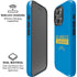NFL Los Angeles Chargers Blue Performance Series iPhone 16 Pro Magsafe Impact Case